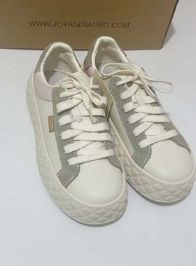 专柜玛丽正品女鞋2023春夏新款欧美潮鞋增高厚底真皮板鞋女66057W