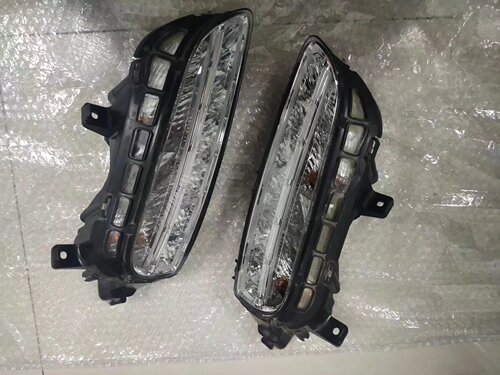 保时捷911卡曼Cayman997-2卡雷拉Carrera前杠灯 日行灯 雾灯