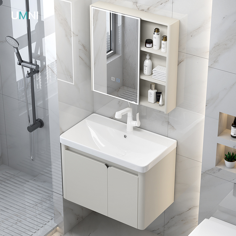 UMNI不锈钢陶瓷一体盆小户型组合