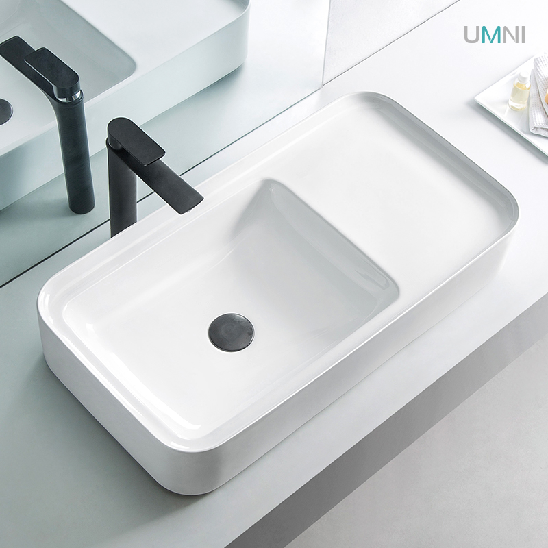 优玛尼简约置物酒店洗脸台上盆
