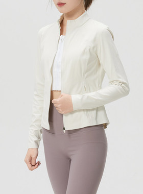 UA安德玛外套26新款女装Premium Sleek休闲运动服针织夹克6014346