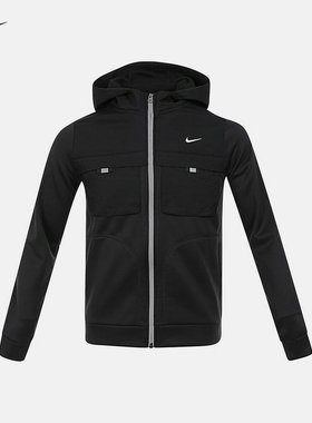 NIKE耐克大童KCITY UTILITYFZHDY运动休闲连帽保暖夹克外套IO0763