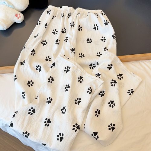 2025新款云朵棉睡裤女春夏季长裤