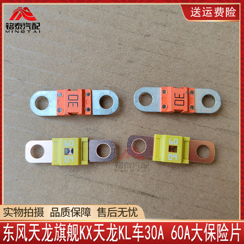 东风天龙KL车30A60A大保险片
