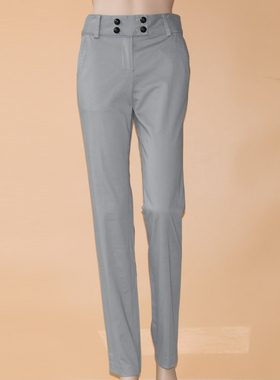 PRICH纯棉女士直筒裤长裤百搭休闲裤职业装裤子PRTC04T02M