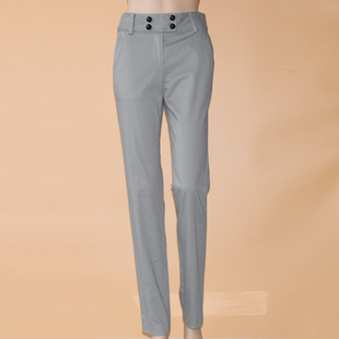 PRICH纯棉女士直筒裤长裤百搭休闲裤职业装裤子PRTC04T02M