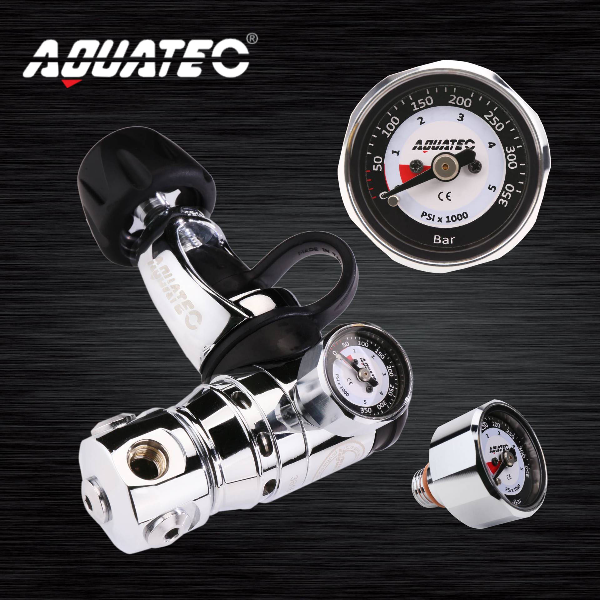 AQUATEC技潜迷你压力表