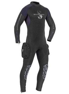 SCUBAPRO Oneflex 3mm/5mm with pocket带裤兜潜水保暖湿衣潜水服