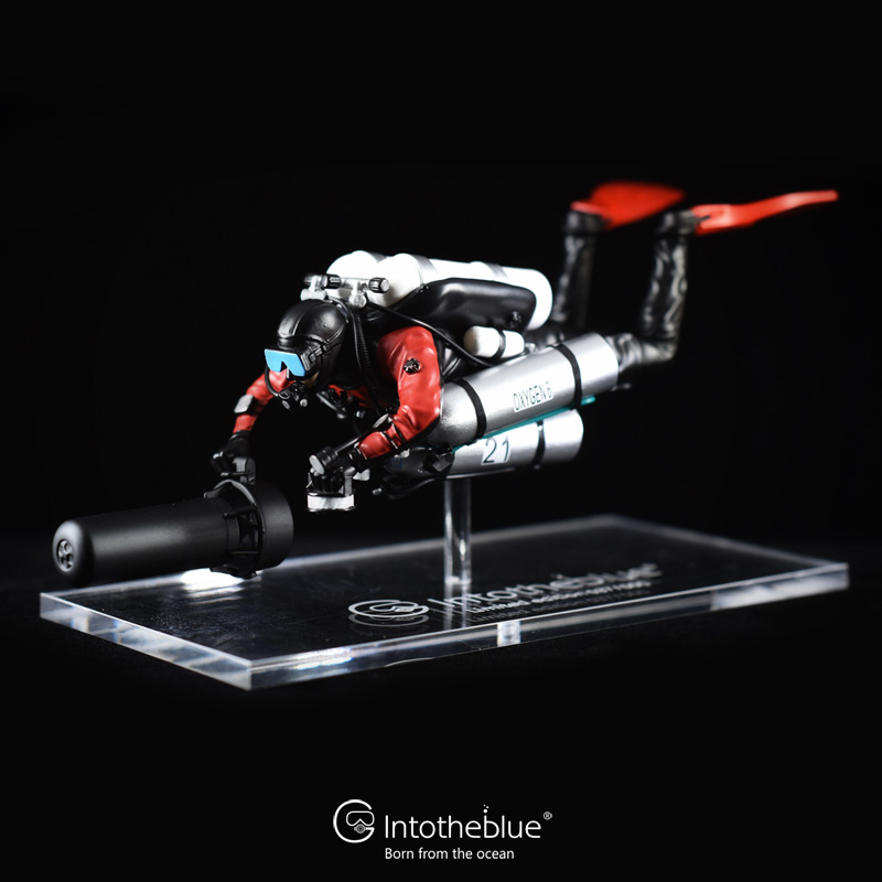 潜水员模型桌面摆件手办