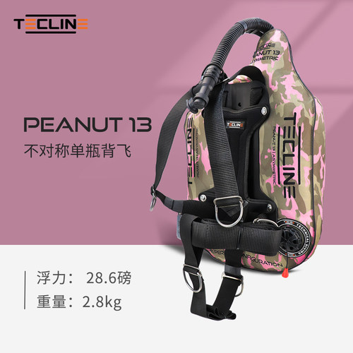 波兰TECLINEPEANUT13潜水背飞