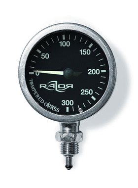 Razor 4.0 侧挂潜水 SPG 压力表 残压表组 洞穴技术潜水装备