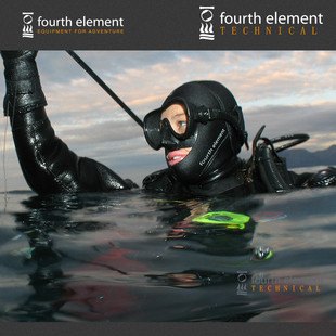 Element 5MM男女款 第四元 潜水帽头套3 保暖潜水帽现货 素 Fourth