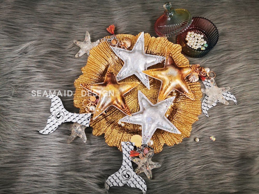 SMD纯手工制作潜水美人鱼脚蹼包挂件轻奢汽车钥匙扣创意个性饰品