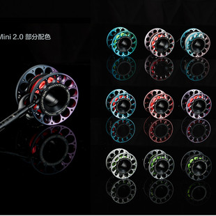 ISLET Phantom Mini 2.0LT潜水线轮航空铝合金夜光版线轴浮标15米