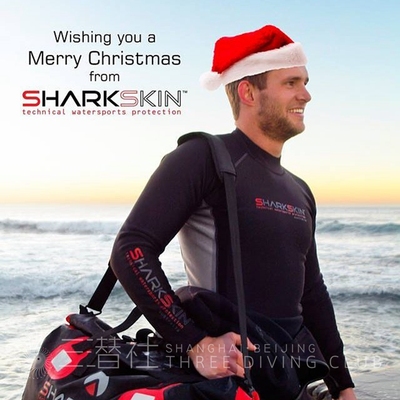 SHARKSKIN Chillproof 男分体长袖潜水服/裤 防寒保暖防UV大码