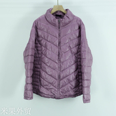 新款 捡漏清仓 外贸尾货立领女士休闲外套 冬季 轻薄棉服