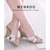 法式 绝美高跟拖鞋 白色小香风草编织坡跟露趾凉鞋 女夏外穿2025新款