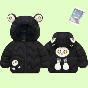男宝宝冬季羽绒棉服小童棉袄男童女宝棉衣1两3一岁小男孩冬装外套