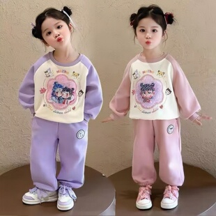 女童春装套装2026新款洋气时髦2两一岁女宝宝春款5小女孩春季衣服