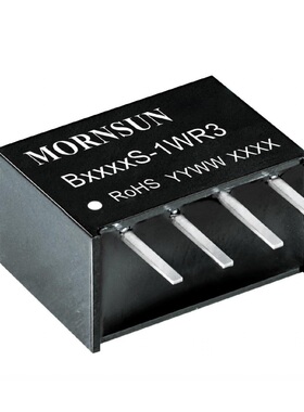 B0505S-1WR3金升阳DC-DC电源模块5V转5V200mA 1W全新原装假一赔十