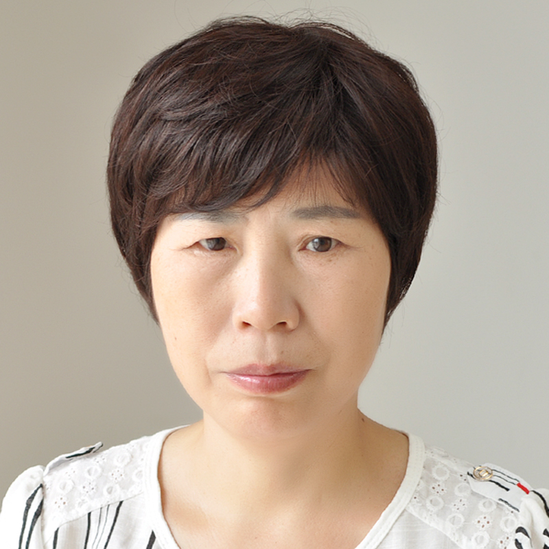 化疗后女士假发短发蓬松透气真发