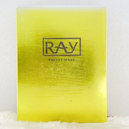 泰国Ray芮一蚕丝面膜35g10片金色银色补水保湿提亮肤色悦