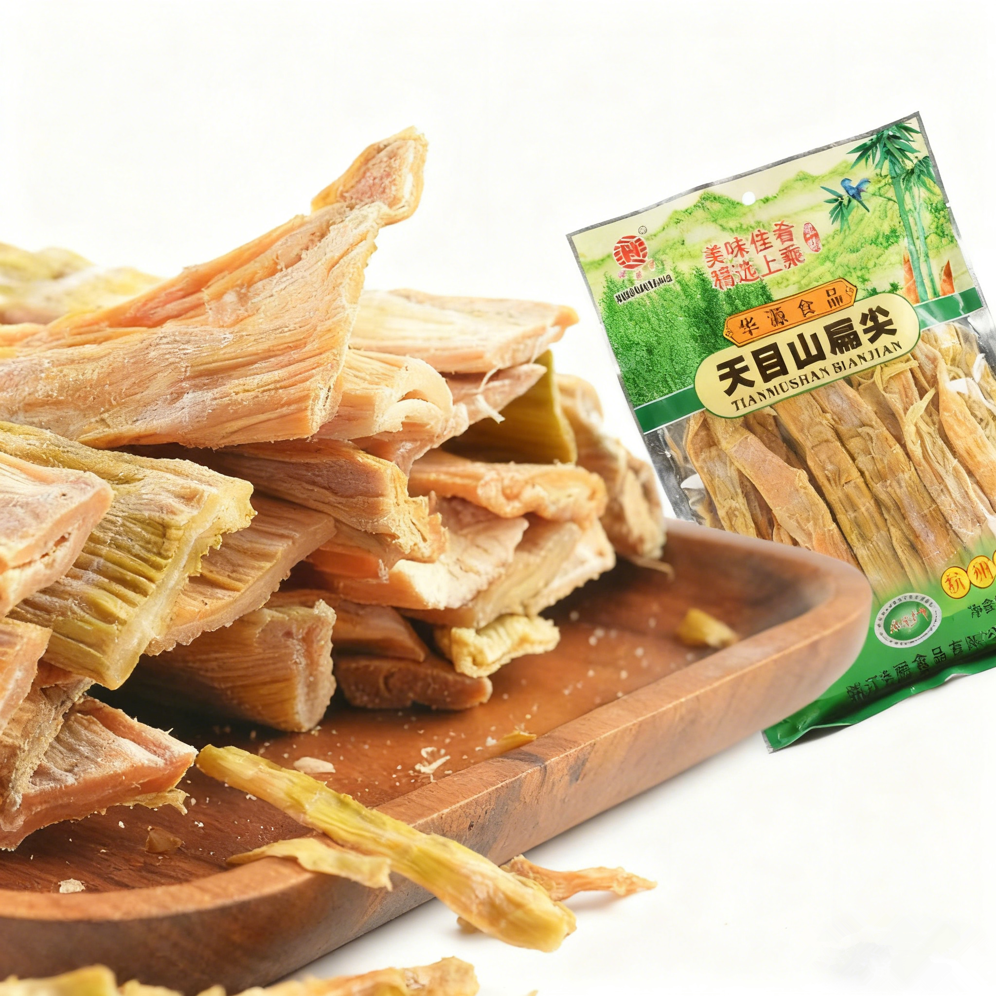 华源昌扁尖笋干400g杭州临安天目自晒笋干干货竹笋干笋尖笋干干货