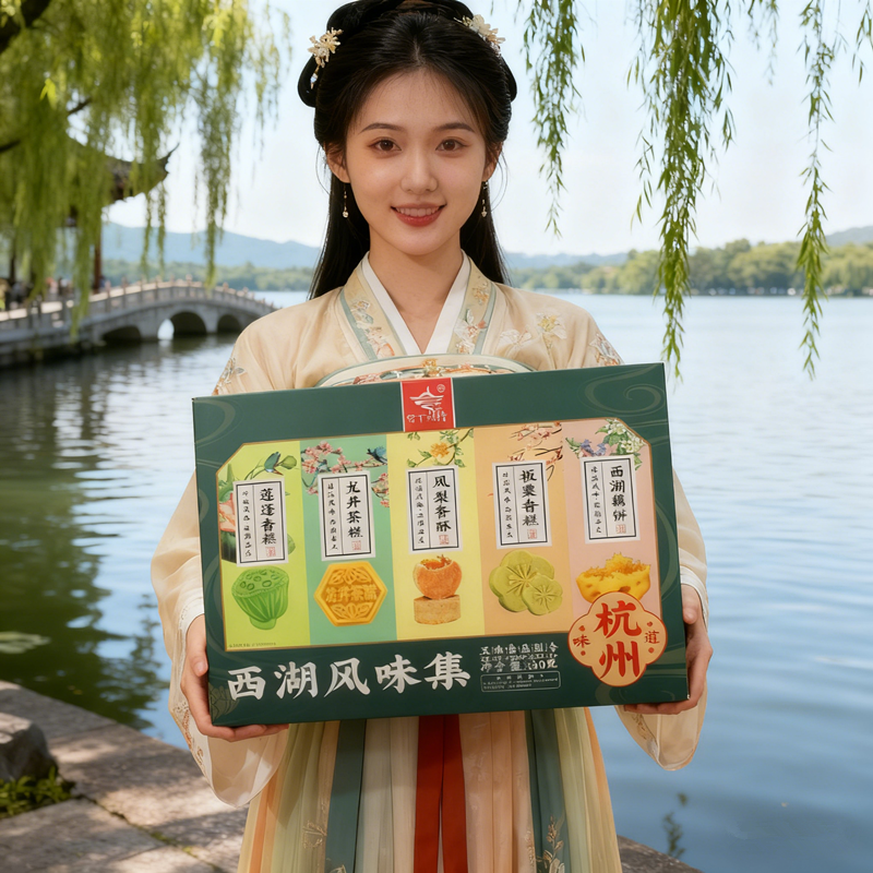 杭州特产糕点西湖风味集伴手礼