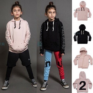 【鬼母】以色列NUNUNU  秋冬款破洞设计连帽卫衣 不退可换码 2320