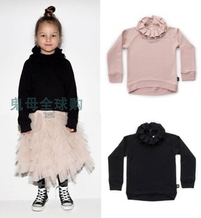 鬼母 一次 以色列NUNUNU 不退可换码 NH203 花领卫衣面料