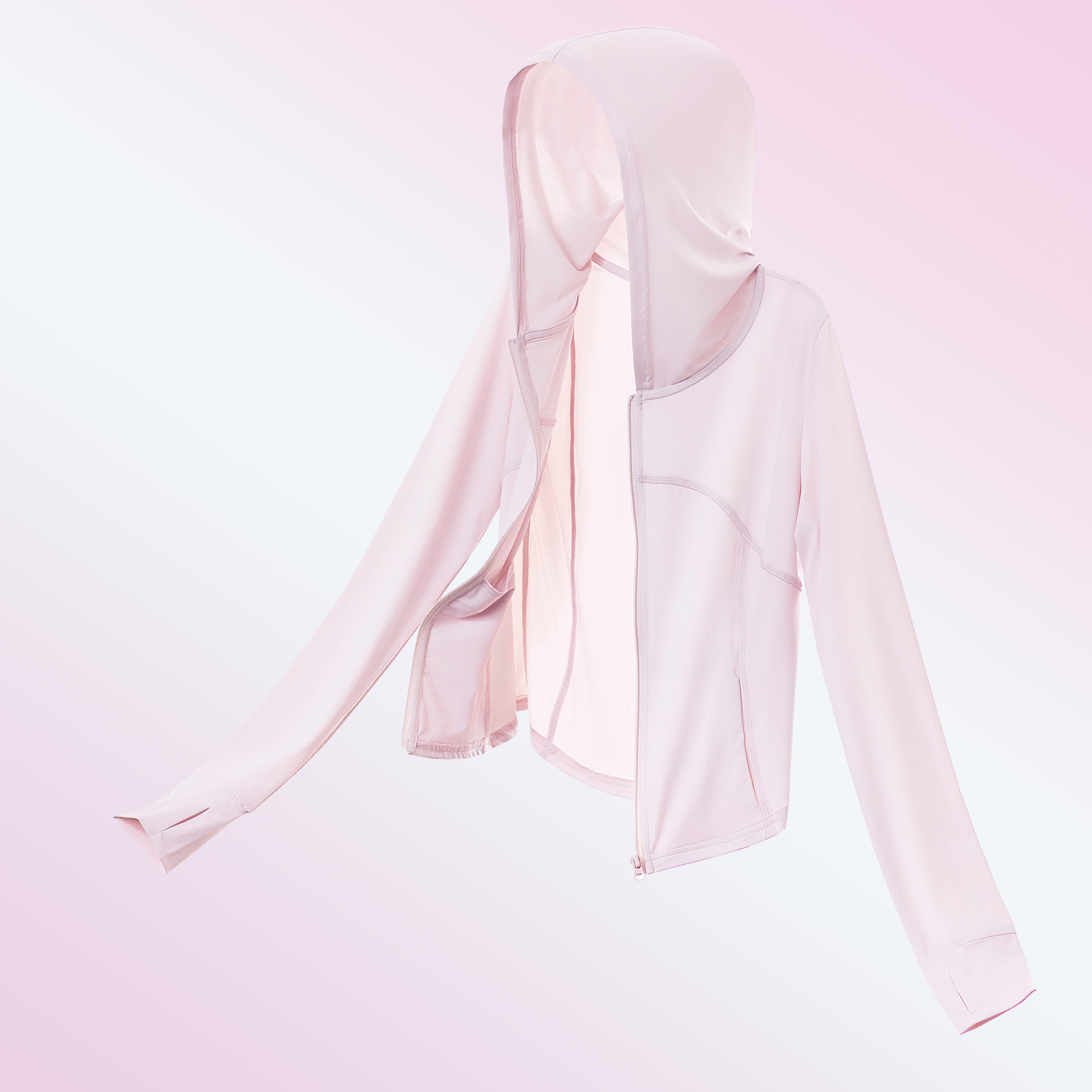 纯色修身防晒女衣服女夏季新款UPF50+防紫外线冰感透气外套皮肤衣