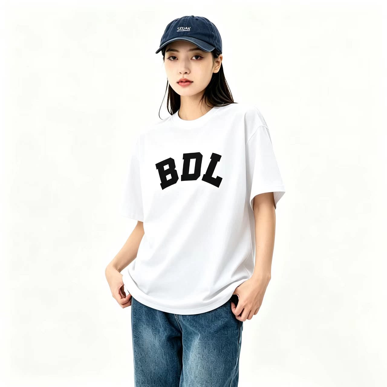 2026夏季索罗娜凉感薄款夏季短袖T恤男宽松休闲运动百搭上衣图片