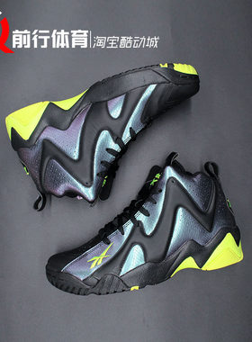 现货锐步Reebok KAMIKAZE MID火山雨人坎普运动复古篮球鞋 V51847