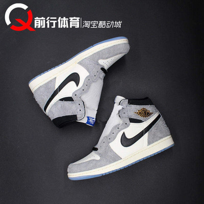 Jordan男子系带运动休闲篮球鞋