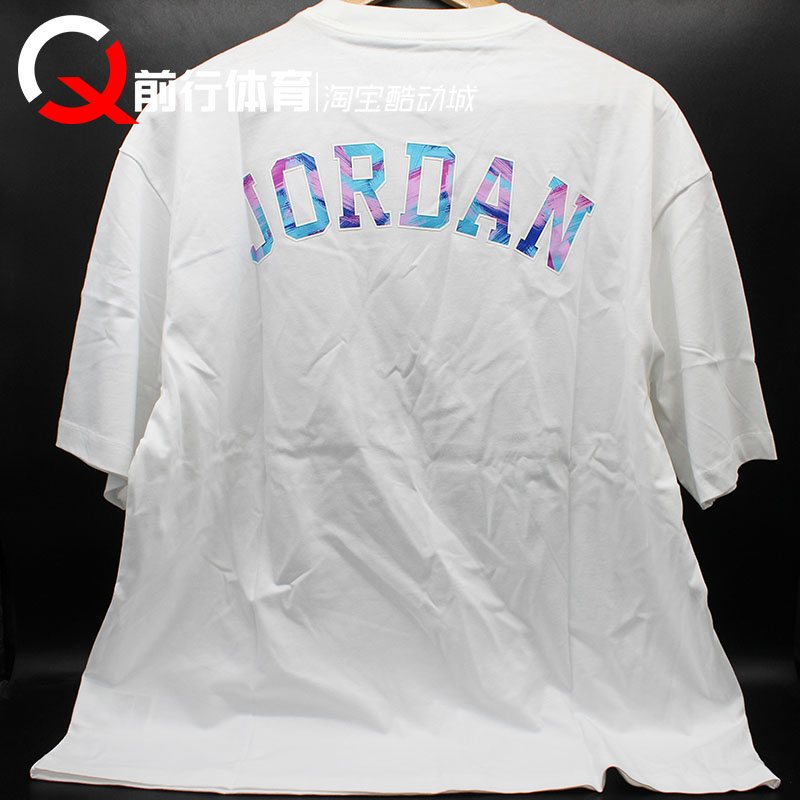 AIRJORDAN运动纯白短袖T恤