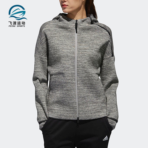 阿迪达斯正品冬季女子ZNE防风运动夹克休闲连帽外套DY5770 GM3279