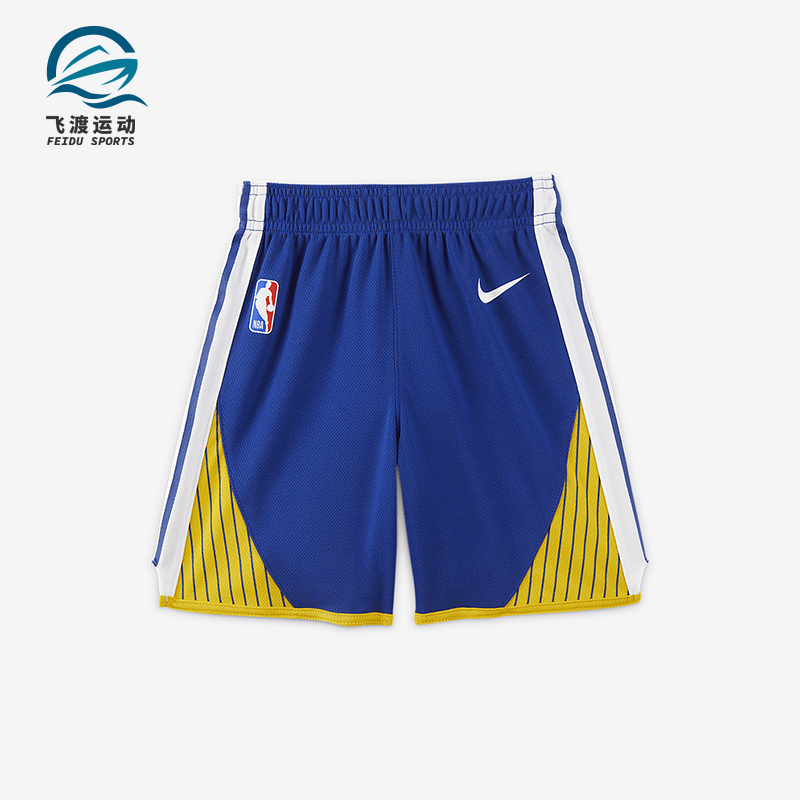 Nike/耐克正品 婴童金州勇士队轻盈透气短裤HJ7698-495