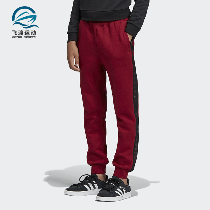 Adidas/阿迪达斯正品三叶草 TAPE PANTS 大童装休闲裤子 EI7455图片
