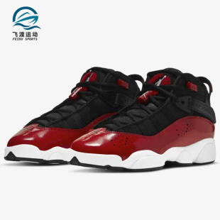 大童AJ6 060 春季 Nike 新款 323419 耐克正品 黑红六冠王篮球鞋