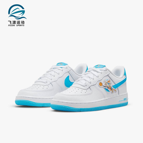 Nike/耐克正品NIKE AIR FORCE 1女子大童GS运动鞋 DM3355-100