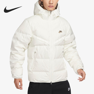 冬季 新款 耐克正品 Nike 男子保暖防风运动连帽羽绒服FZ1103