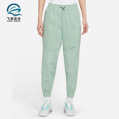 Nike/耐克正品女子梭织户外工装束脚跑步运动休闲长裤CZ8910-006