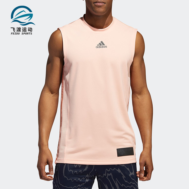 Adidas/阿迪达斯男士篮球运动宽松舒适训练透气休闲T恤背心ED5031