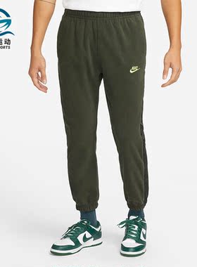 Nike/耐克正品休闲男子摇粒绒保暖防寒束脚长裤 DD4893-355