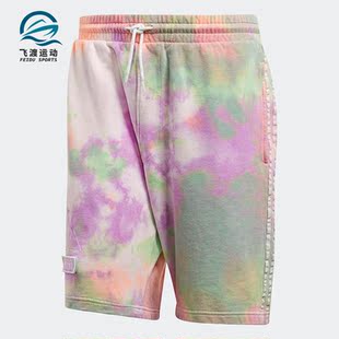 透气休闲运动五分短裤 三叶草男子时尚 CW9417 阿迪达斯正品 Adidas