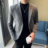 2024春季通勤新款高品质西装韩版西服男士潮流外套DX2213-P135，男装西服，星座197