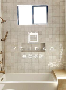 西班牙进口手工砖奶油色白色渐变墙砖厨房卫生间瓷砖托斯卡纳别墅