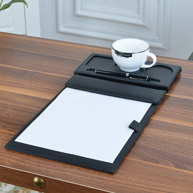 皮革文件夹办公客房定做写字板