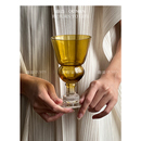 Qumin 玻璃酒杯小众设计香槟杯鸡尾酒杯透明高脚红酒杯子 异形个性