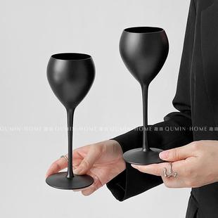 趣皿创意玻璃红酒杯高脚杯香槟杯子家用轻奢高档葡萄酒杯起泡酒杯